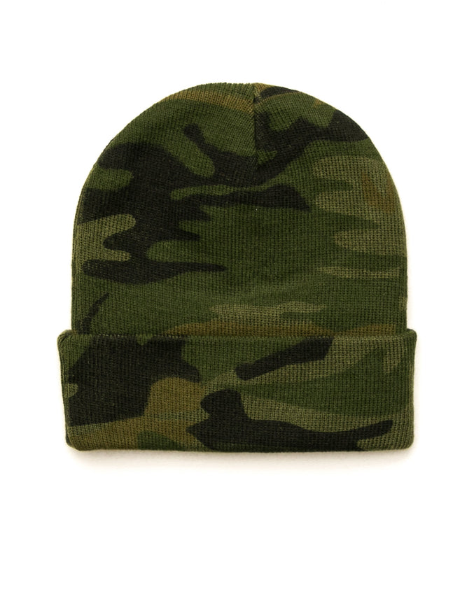 Watch Cap - Color: Woodland Camo | Green