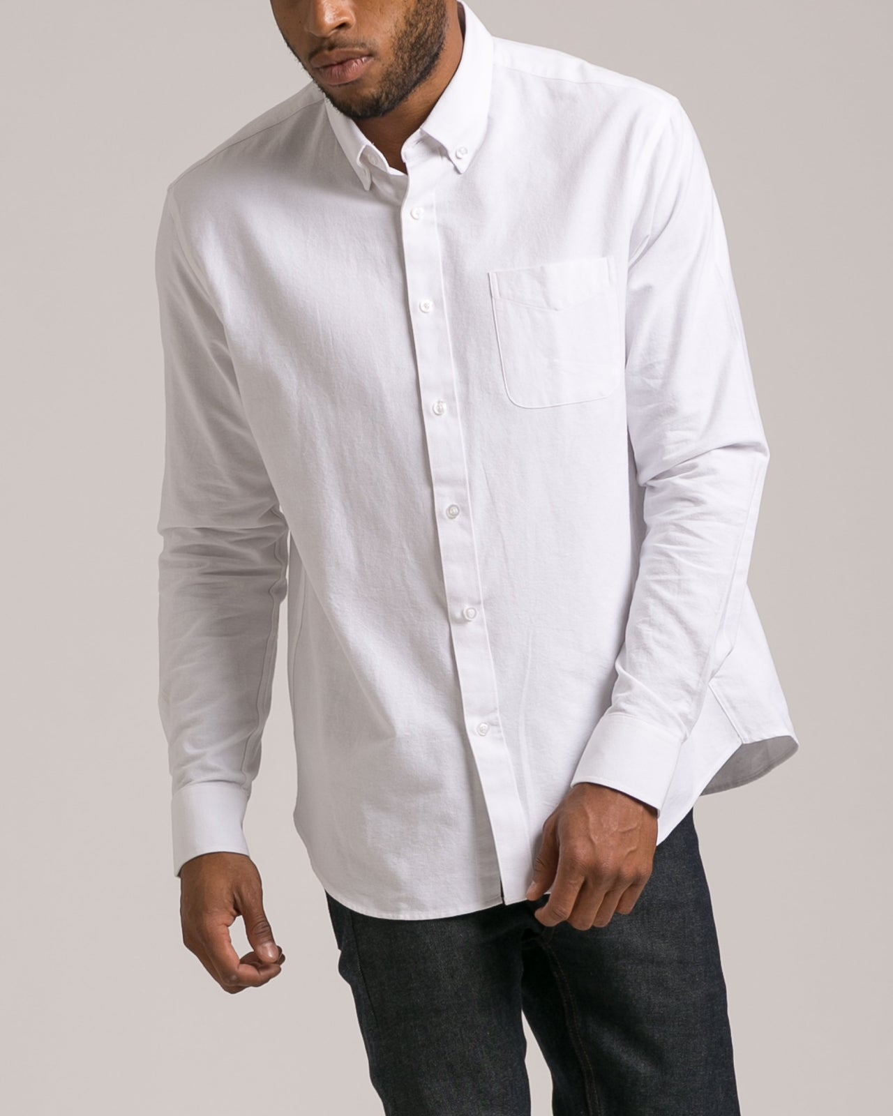 Classic Oxford Shirt - Color: White | White