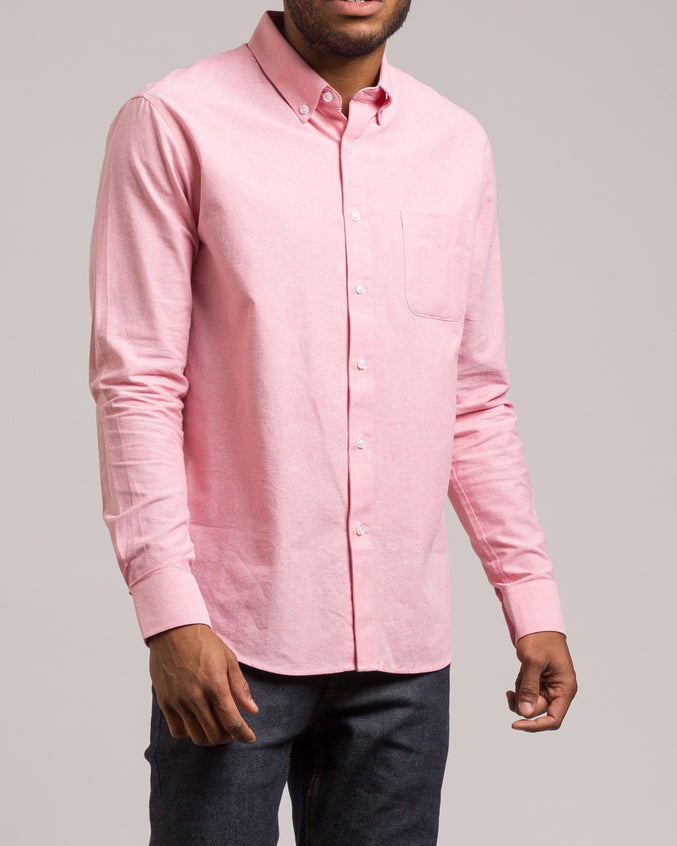 Classic Oxford Shirt - Color: Red | Red