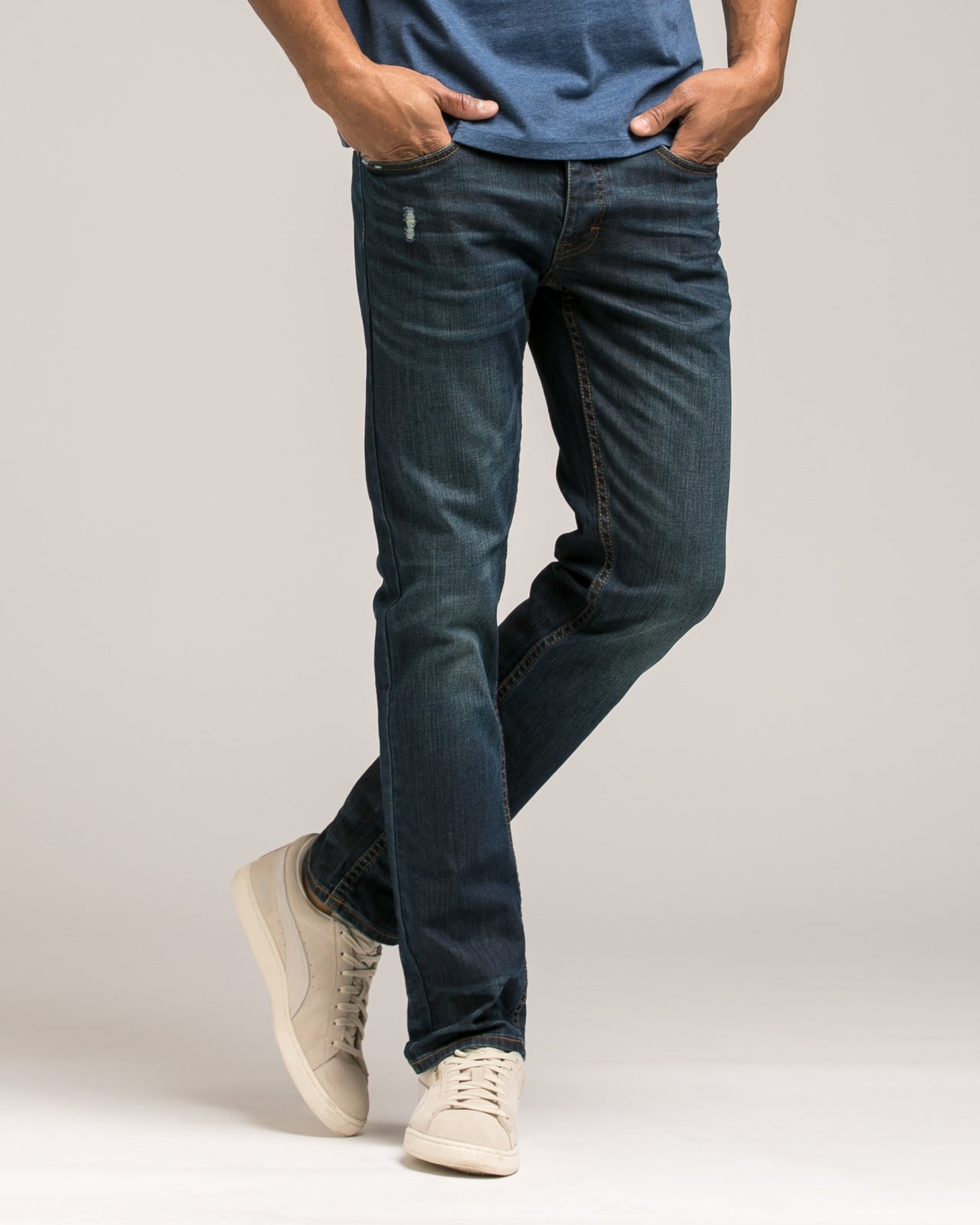 Slim Stretch Core Denim - Color: Dark Wash | Blue