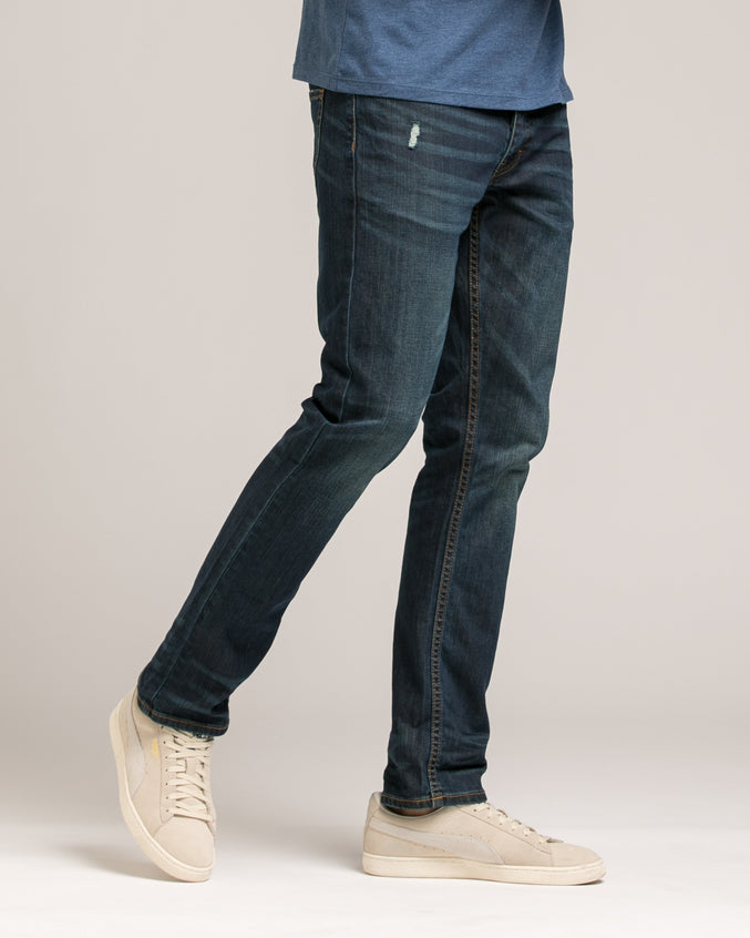 Slim Stretch Core Denim - Color: Dark Wash | Blue