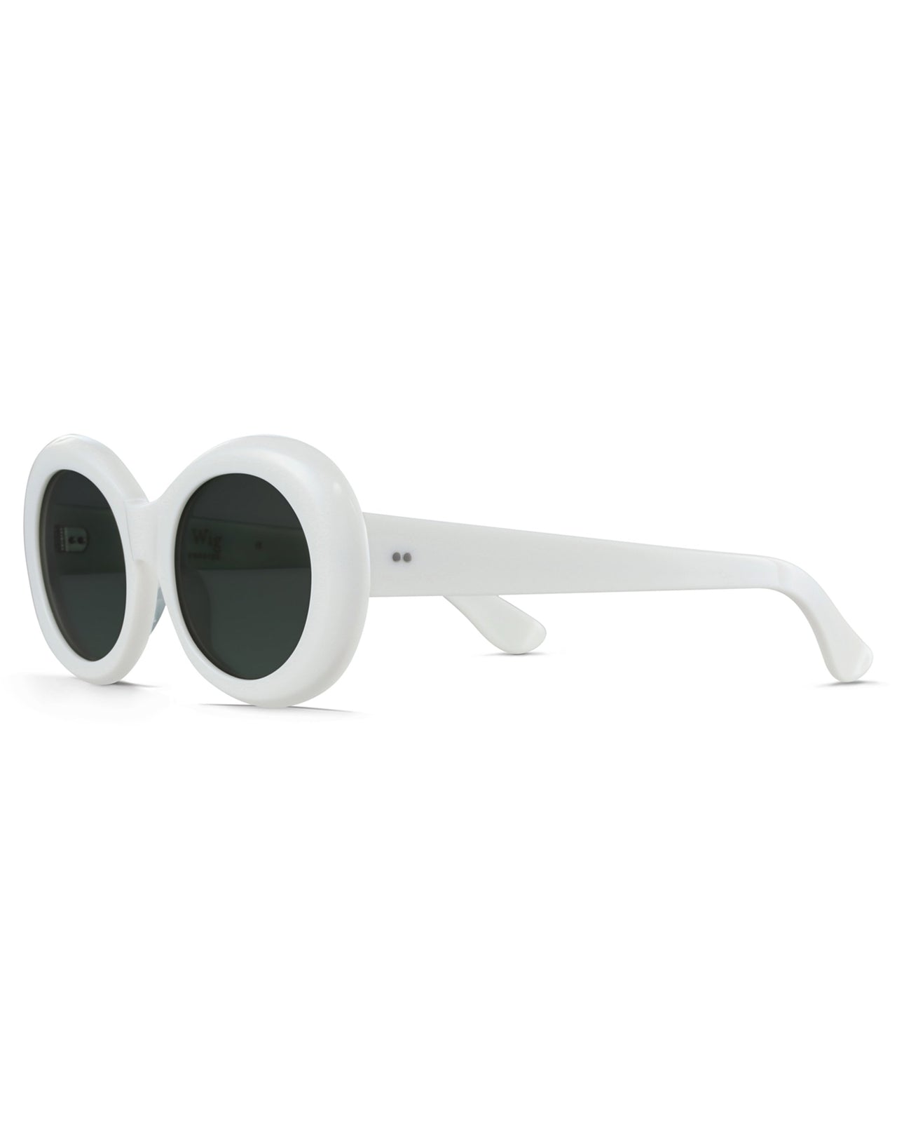 Figurative Sunglasses - Color: Peroxide | White