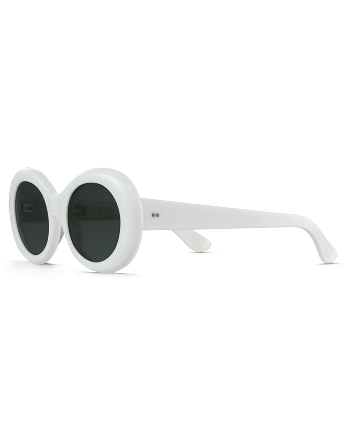 Figurative Sunglasses - Color: Peroxide | White