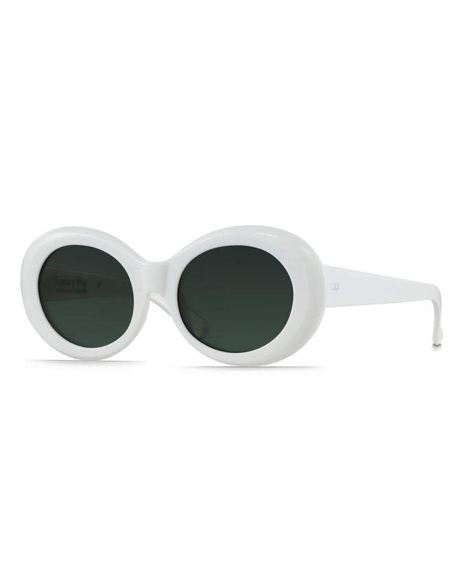Figurative Sunglasses - Color: Peroxide | White