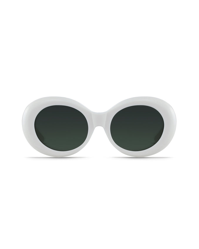 Figurative Sunglasses - Color: Peroxide | White