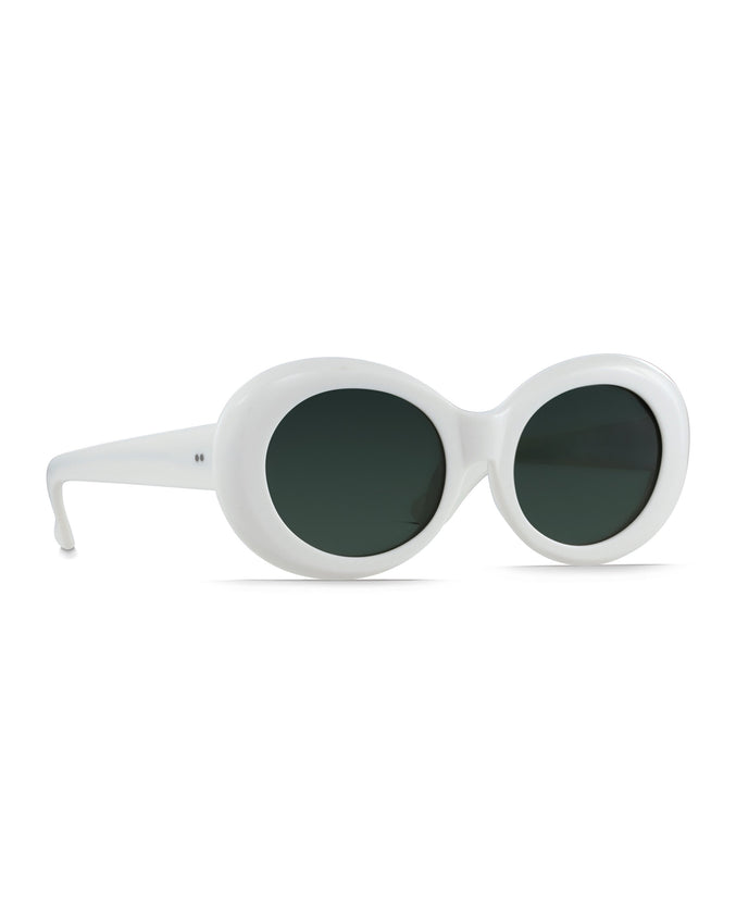 Figurative Sunglasses - Color: Peroxide | White