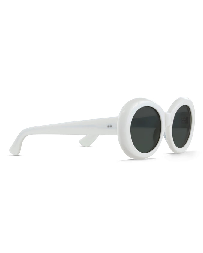 Figurative Sunglasses - Color: Peroxide | White