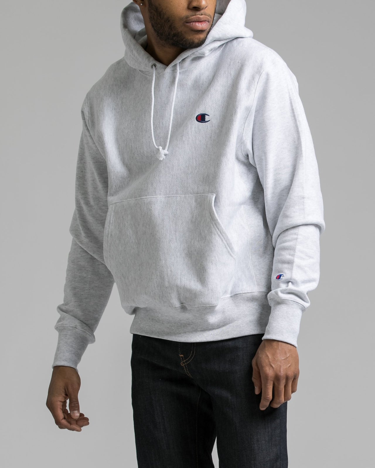 Reverse Weave Hoody - Color: silver Grey | Gray