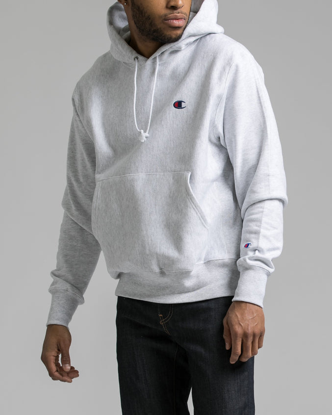 Reverse Weave Hoody - Color: silver Grey | Gray
