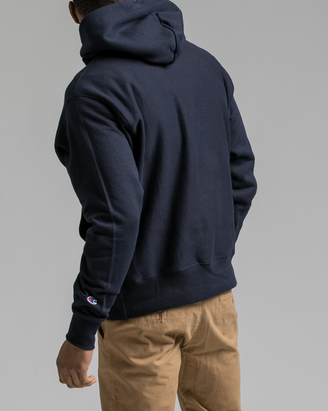 Reverse Weave Hoody - Color: Navy | Blue