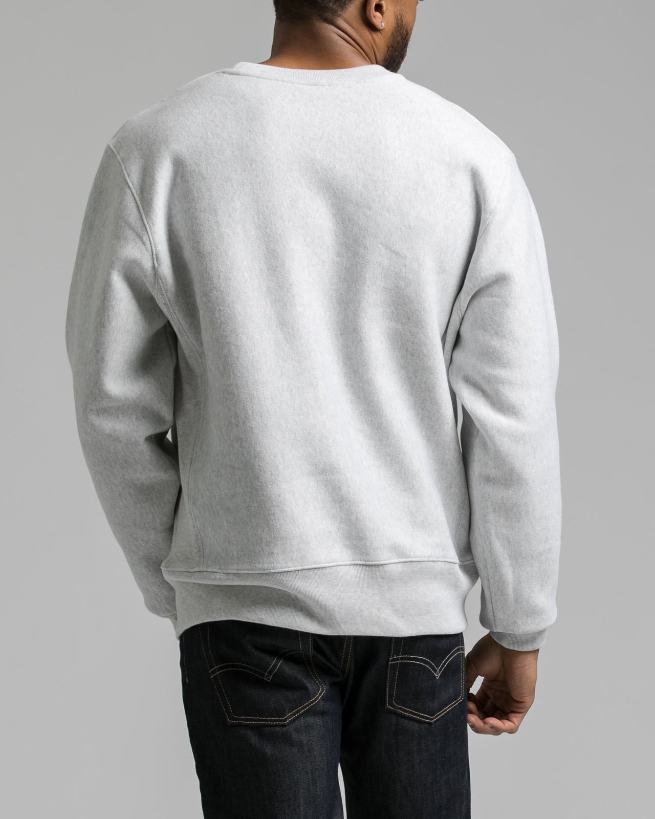 Reverse Weave Sweatshirt - Color: Silver Grey | Gray