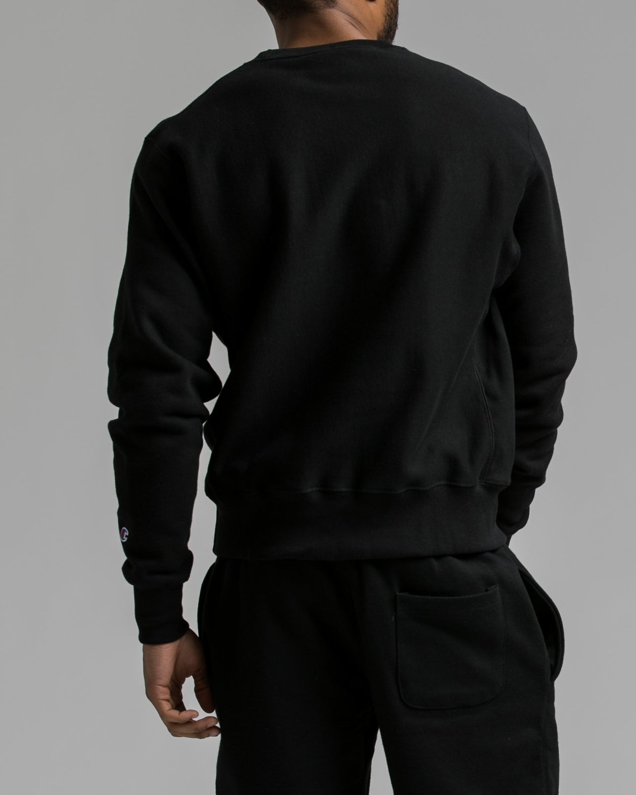 Reverse Weave Sweatshirt - Color: Black | Black
