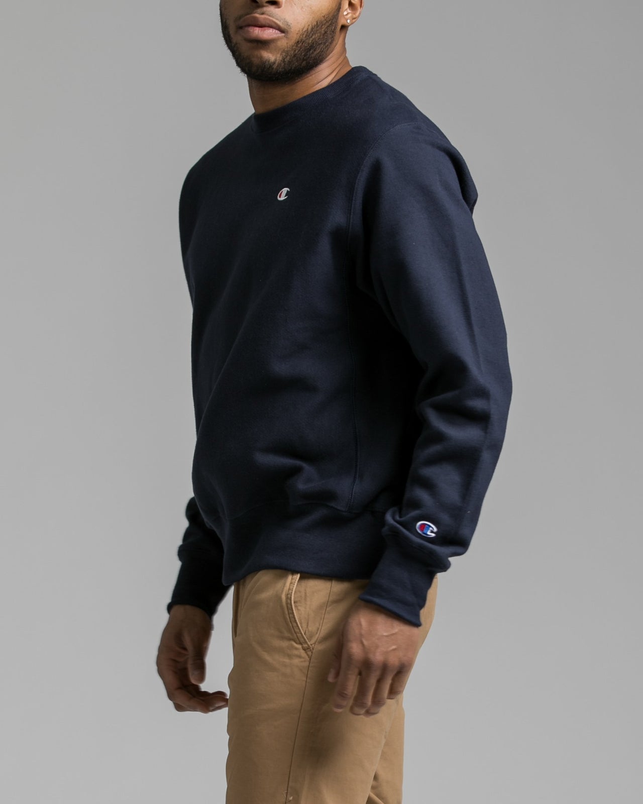 Reverse Weave Sweatshirt - Color: Navy | Blue