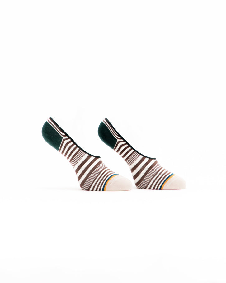 No Show Striped Sock