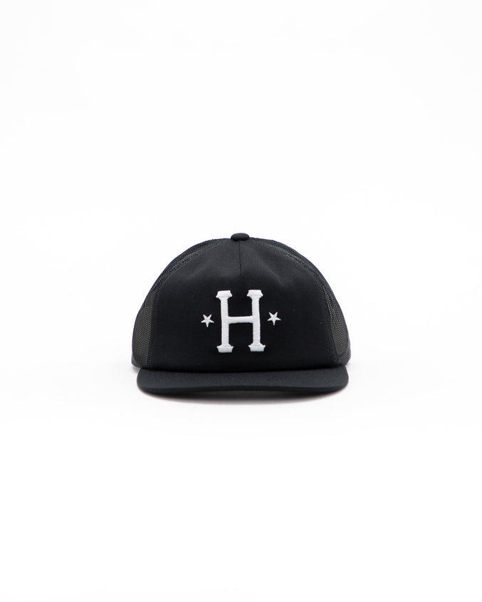 Classic H Trucker - Color: Black | Black