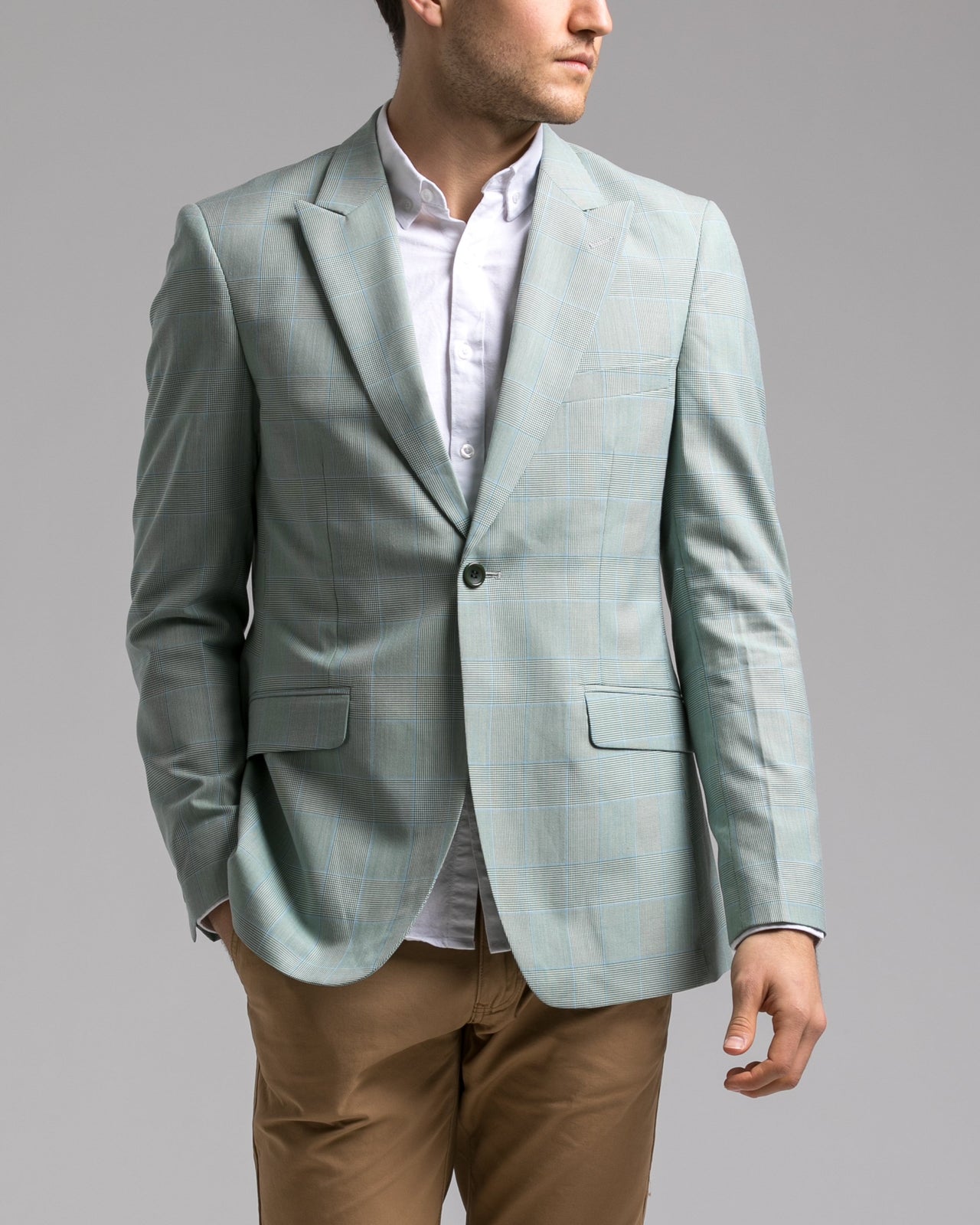 Dorsia Blazer - Color: Faded Green | Green