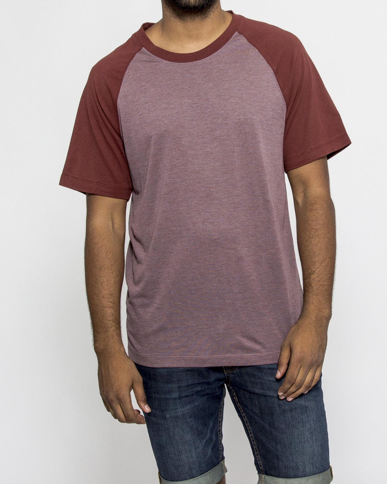 Open Neck Raglan - Color: Hot Chocolate | Brown