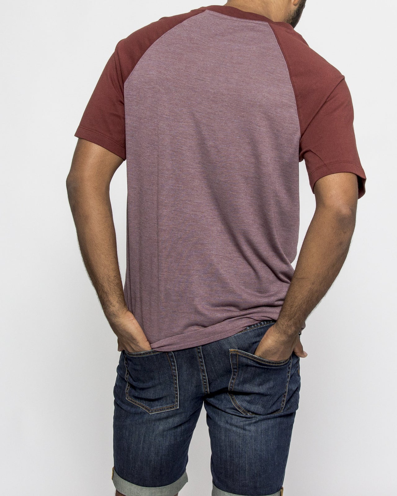 Open Neck Raglan - Color: Hot Chocolate | Brown