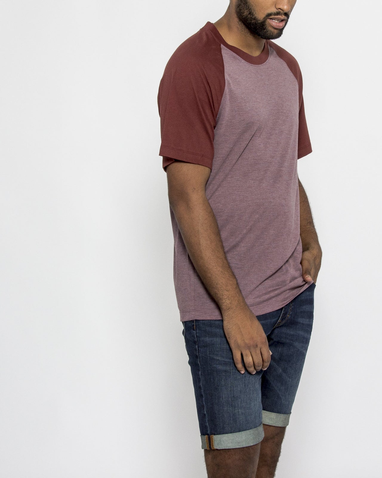 Open Neck Raglan - Color: Hot Chocolate | Brown