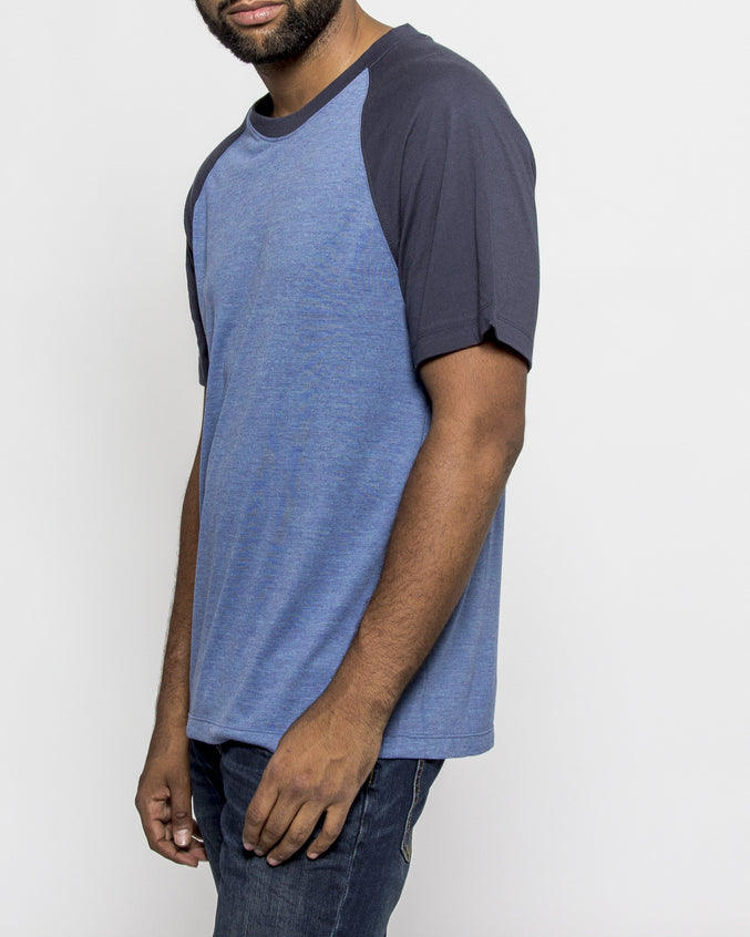 Open Neck Raglan - Color: Navy | Blue
