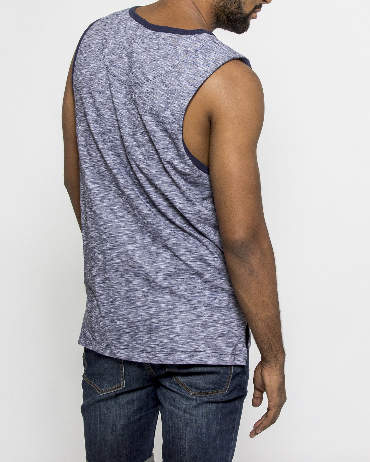 RINGER TANK - Color: Navy | Blue