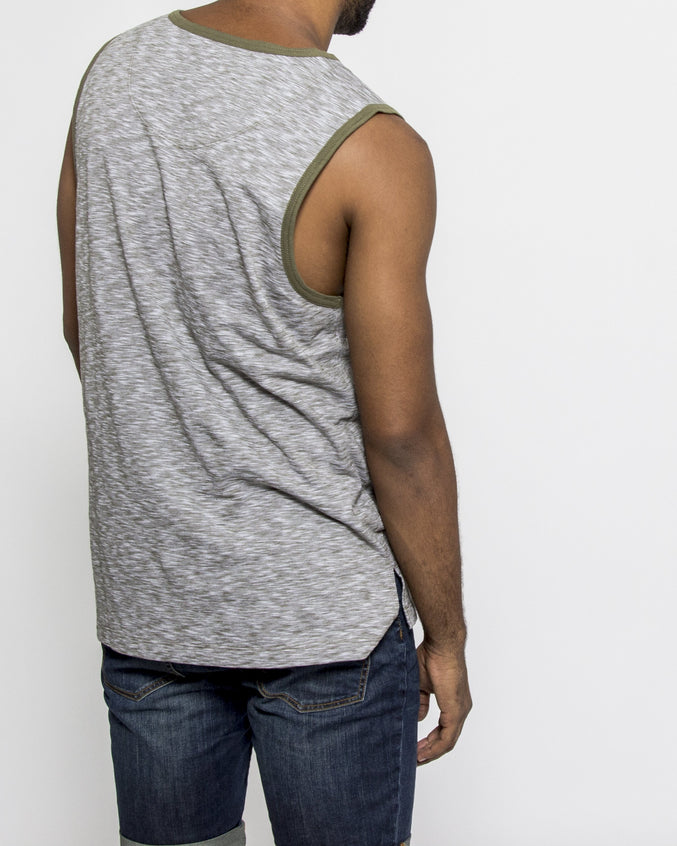 RINGER TANK - Color: Olive | Green