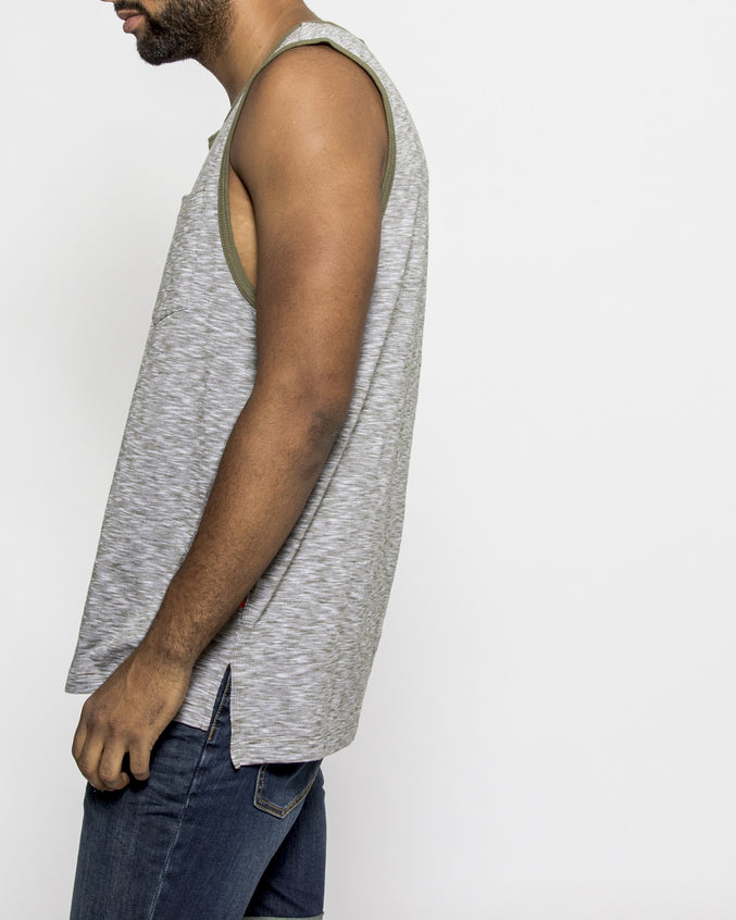 RINGER TANK - Color: Olive | Green