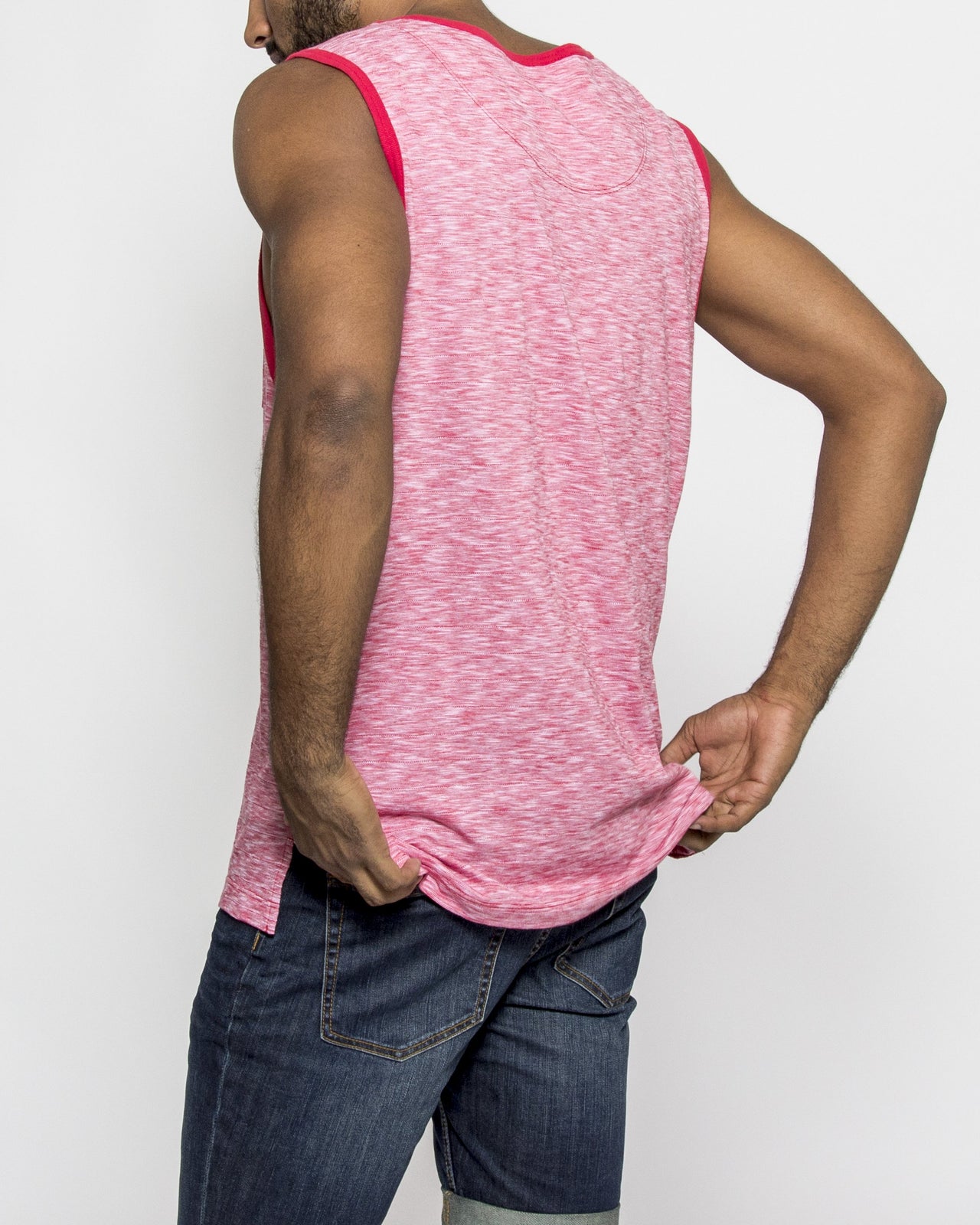 RINGER TANK - Color: Red/Cream | Red