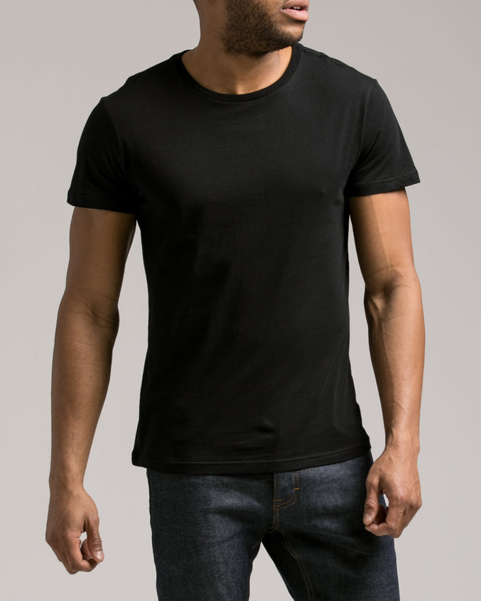 The Daily Tee 2.0 - Color: Black | Black