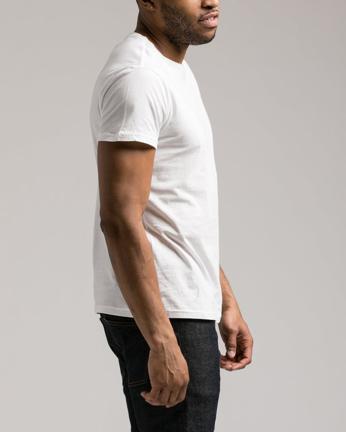 The Daily Tee 2.0 - Color: White | White