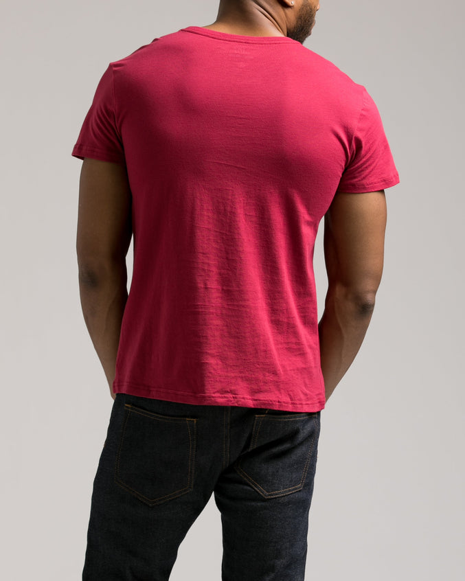 The Daily Tee 2.0 - Color: Wine | Red