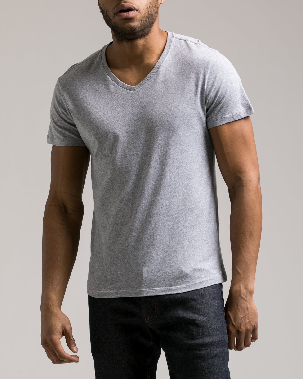 The Daily Vee 2.0 - Color: Heather Grey | Gray