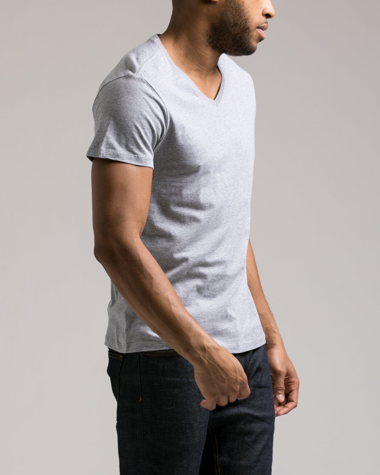 The Daily Vee 2.0 - Color: Heather Grey | Gray