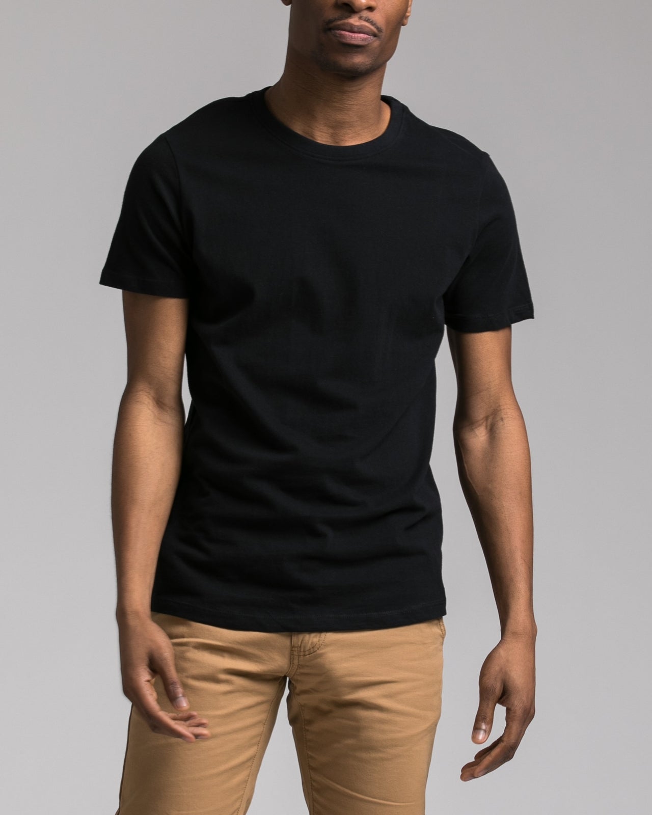 Slim Tee - Color: Black | Black