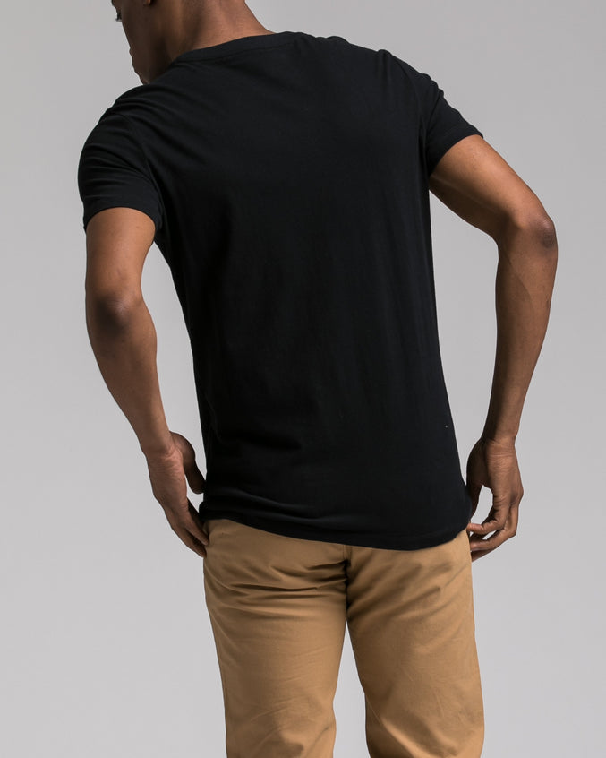 Slim Tee - Color: Black | Black