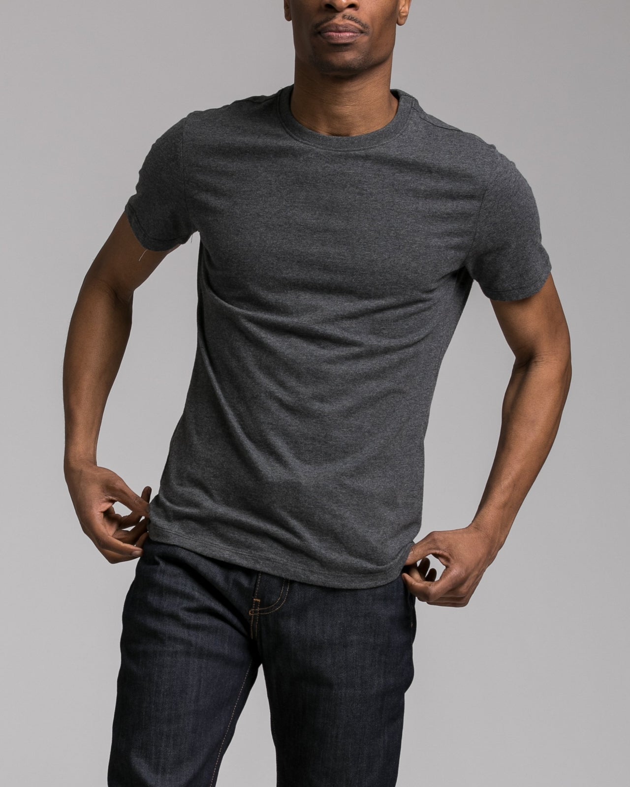 Slim Tee - Color: Charcoal | Gray