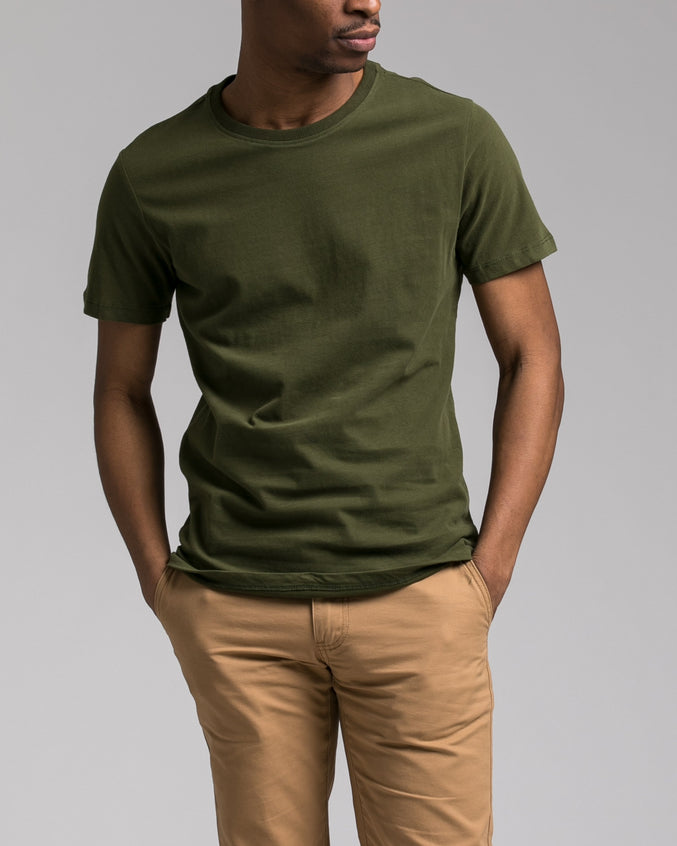 Slim Tee - Color: Olive | Olive