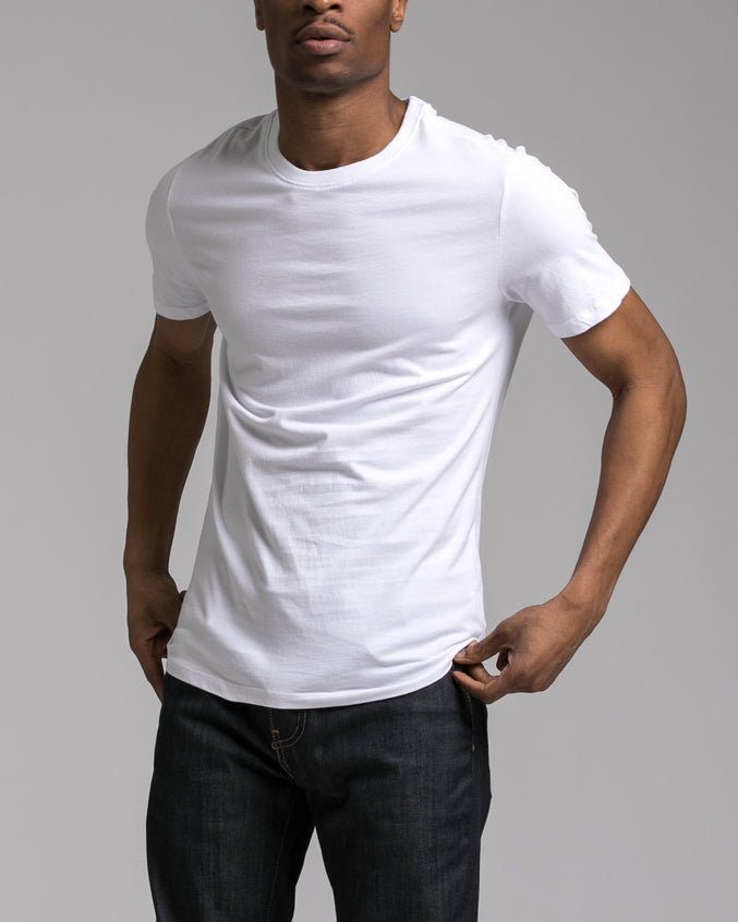 Slim Tee - Color: White | White