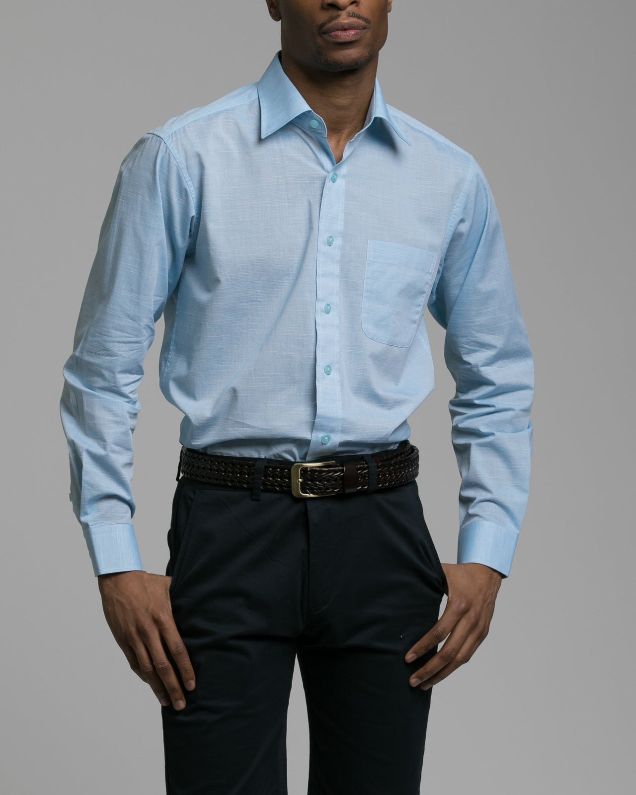 Dorsia Dress Shirt - Color: Light Blue | Blue