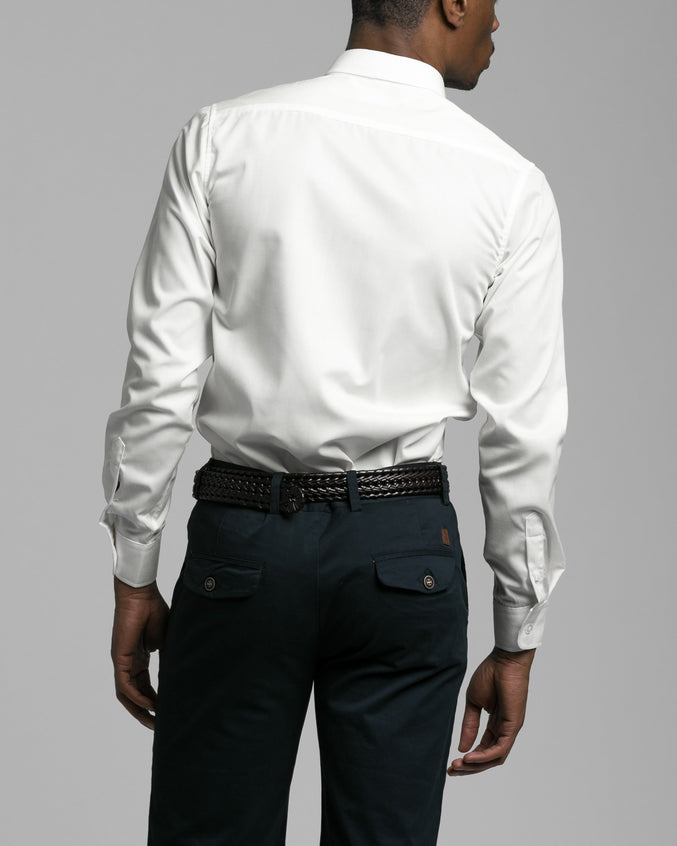 Dorsia Dress Shirt - Color: White | White