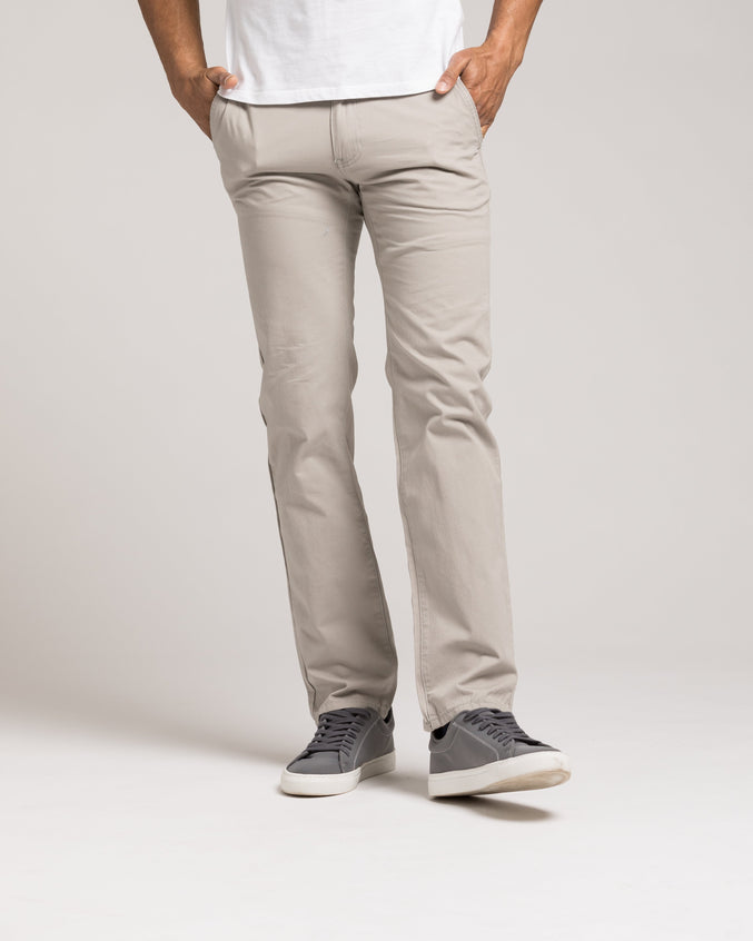 Slim Chino Pant - Color: Silver | Silver