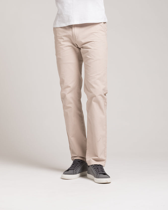 Slim Chino Pant - Color: Stone | Beige