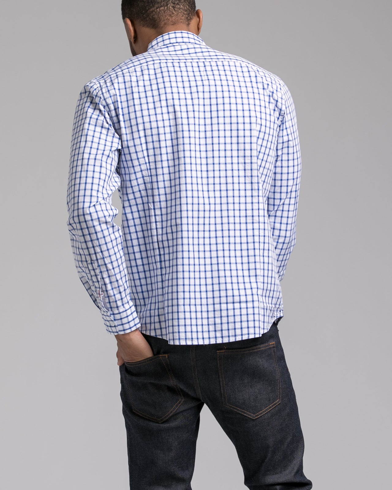 Long Sleeve Button Down Shirt - Color: White | White