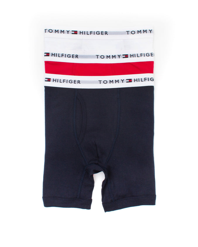 Cotton Classics 3 Pack Boxer Brief - Color: Mahogany | Multi