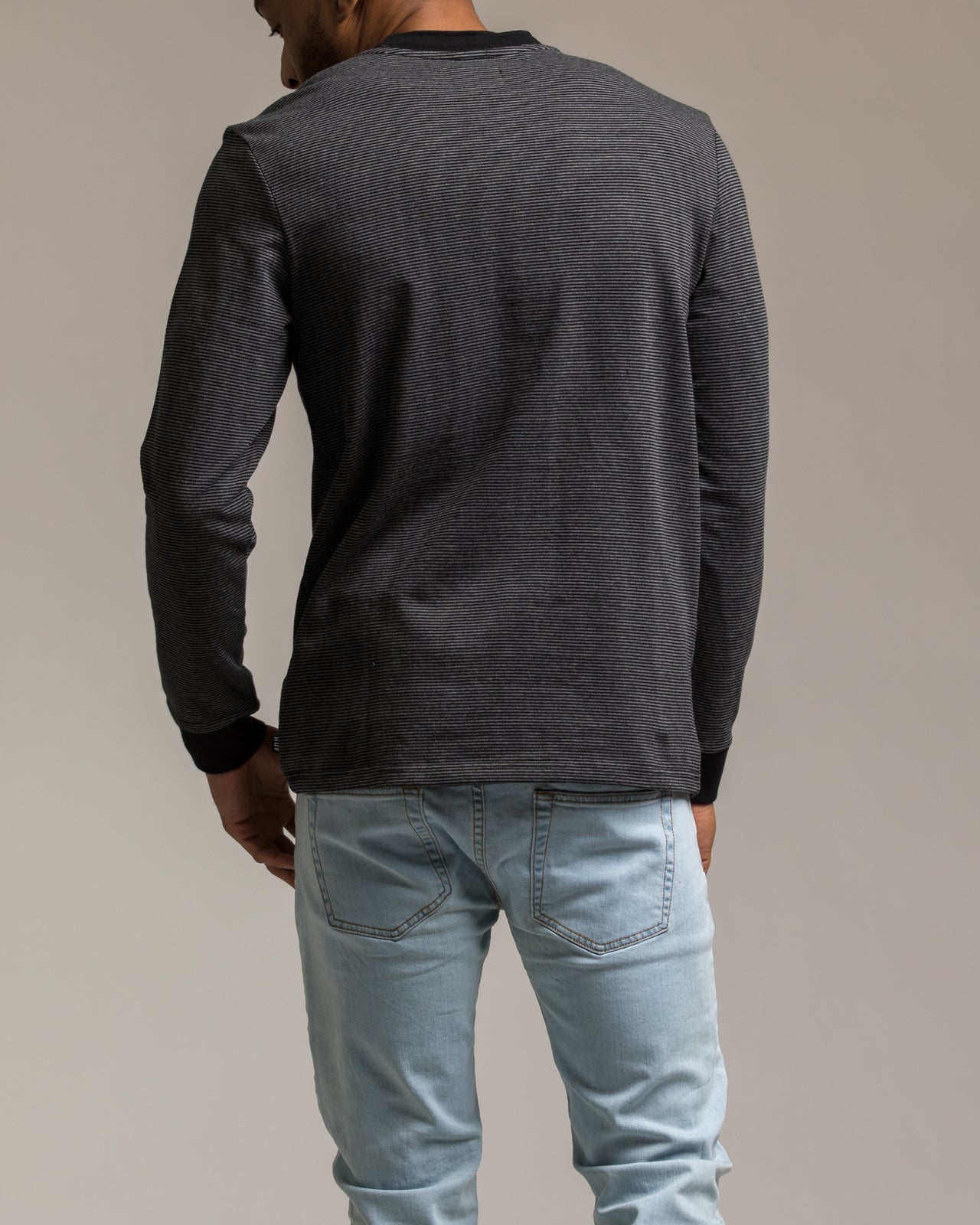 Downhill Stripe Tee - Color: Black | Black