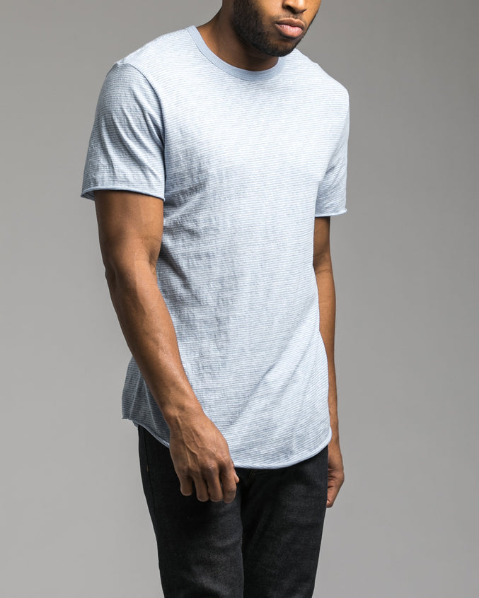 Heather Tee - Color: Parisian Night | Blue