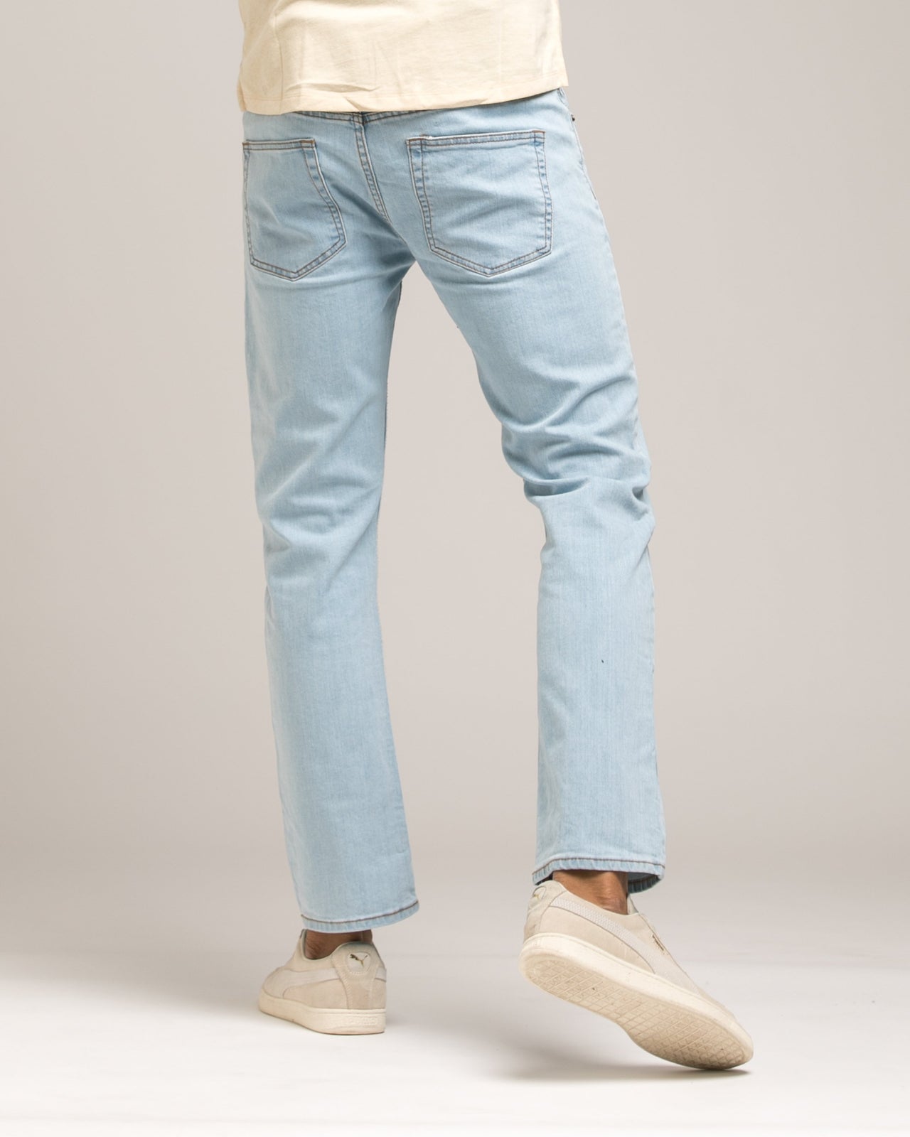 Slim Stretch Denim - Color: Light Wash | Blue