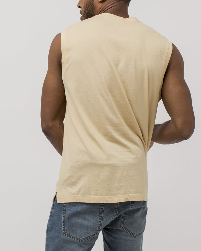 Long Tank - Color: Boulder | Beige