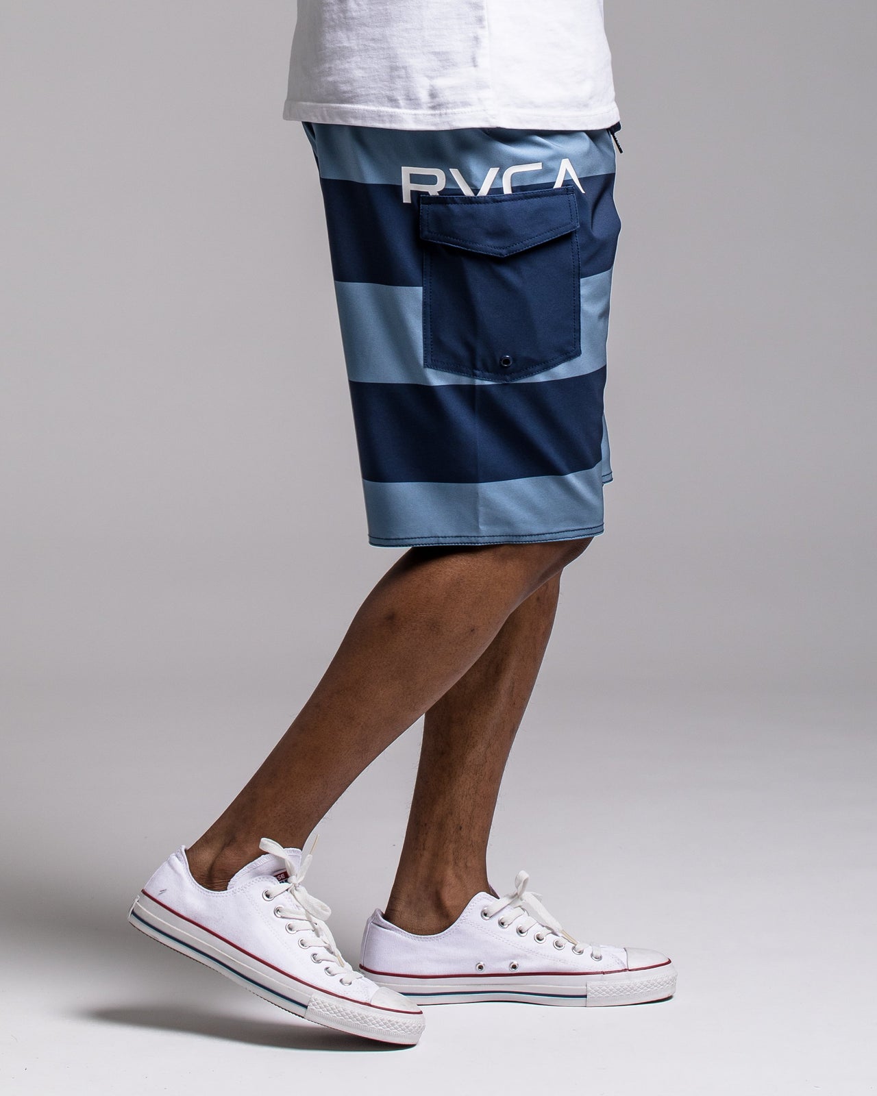 Uncivil Stripe Trunk - Color: Classic Indigo | Blue