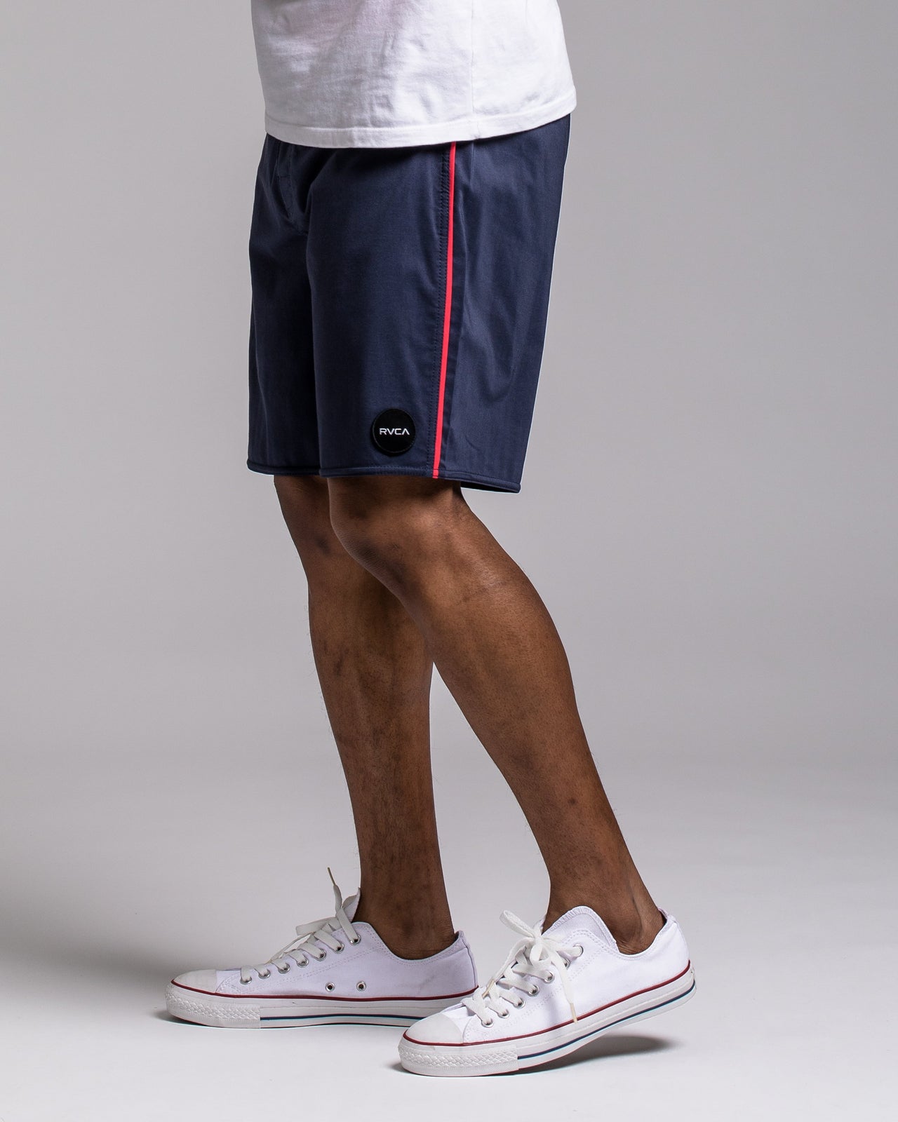 Smooth Like RVCA Trunk - Color: Washed Navy/Red | Blue